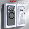 Crystal Translucent Armor Shockproof Case For Nothing Phone 2A TPU Frame Hard Plastic Magnetic Wireless Charging Back Cover