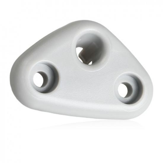 1x Passenger Side Sun Visor Mount Clip Gray for 2008-2010 2012-2014 Subaru WRX