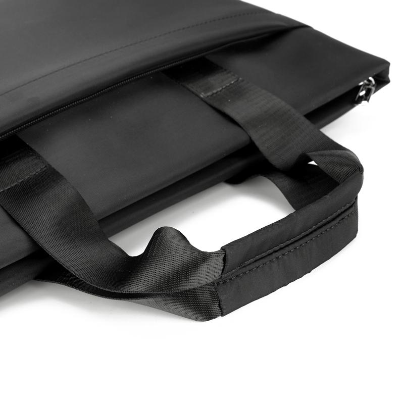 Mode neue Herren Business Handtasche leicht ultradünn Computertasche Besprechungsdokumententasche Informationstasche