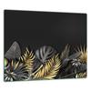 GLASS PROTECTIVE PLATE FOR STOVE 60x52 FLOWERS