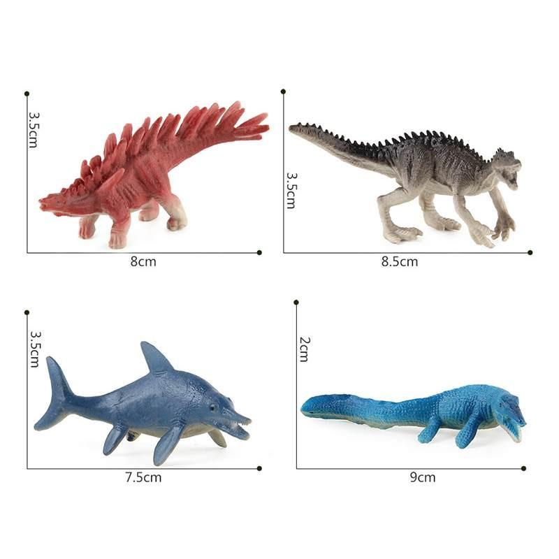 Miniature Dinosaur Figures Collection In Pvc Material For Classroom Teaching And Display