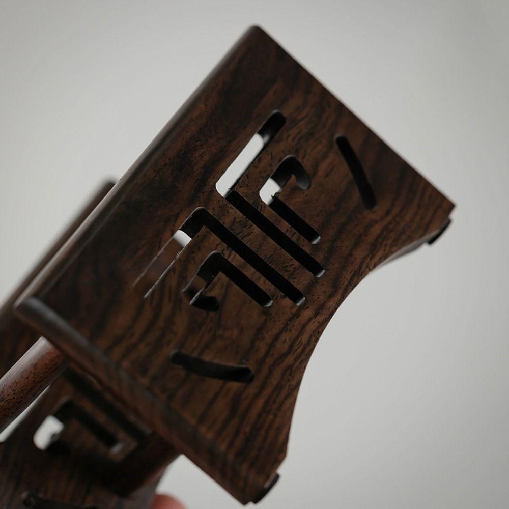High-End Black Sandalwood Coaster Heat Insulation Heat Resistant Cup Pad Tea Ceremony Accessories Tea Tray Home
