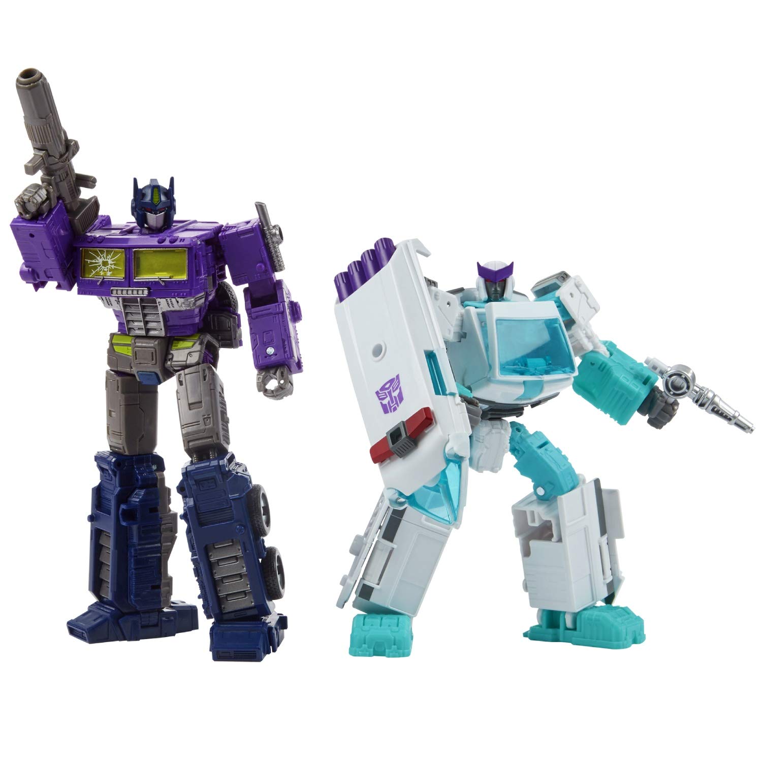 

Transformers Generations Select Series 2021 War for Trilogy 2 Pack Shattered Glass Optimus Prime Ratchet SG Limited Cybertron & WFC-GS17 [Елемент]