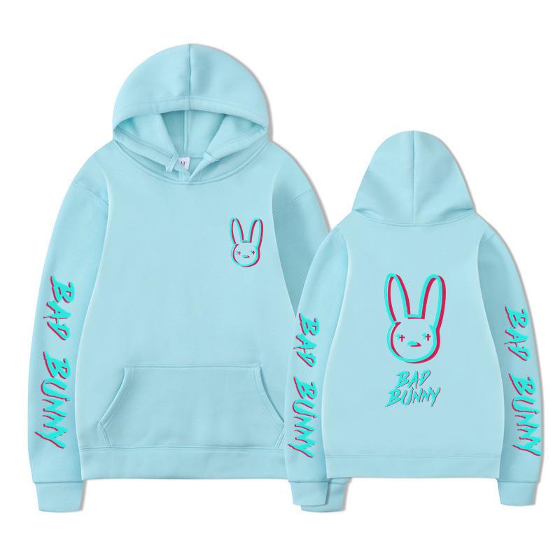 Bad Bunny Unisex Fashionable Hoodie Sweatshirt