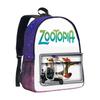 Zootopia School Backpack With 3d Starry Sky Pattern And Large Capacity For Students