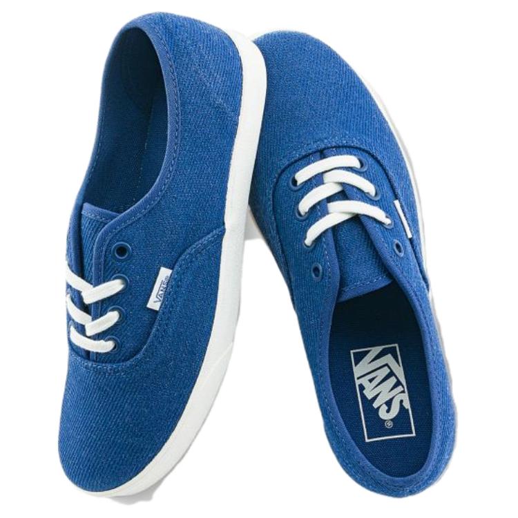 Vans Comfortable Simple Low-Top Skate Shoes Unisex Sneakers Blue VN000D04NVY