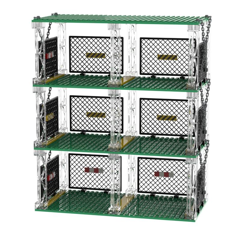 High-Quality Containment High-Quality Cell High-Quality Moc High-Quality Warehouse High-Quality Display High-Quality Figures High-Quality Garage