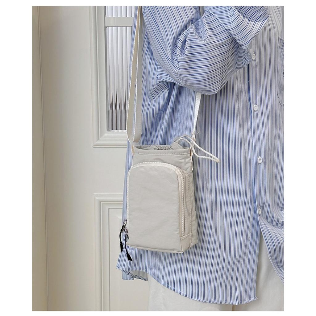 Casual, Small Square Bag, Canvas, Crossbody Bag