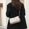 Soft Leather Large Capacity Fashion Wide Shoulder Strap Single Shoulder Messenger Bag Women's 2025 Spring New Versatile Women