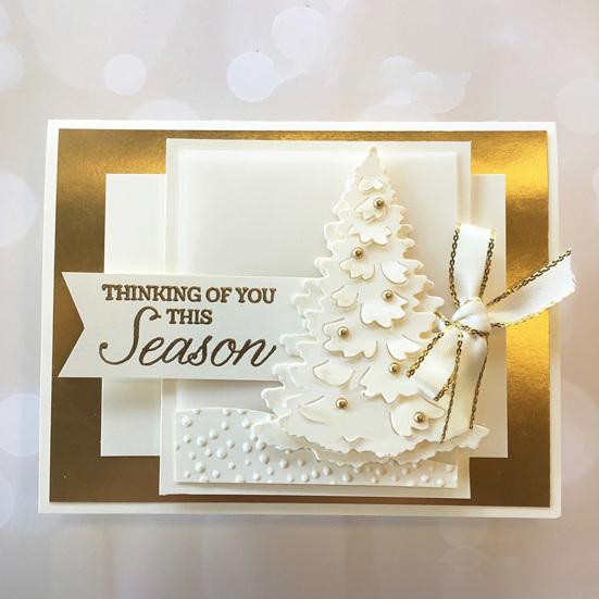 Vánoční stromeček kovové vyřezávací raznice DIY Scrapbooking papírové karty Řemeslná šablona