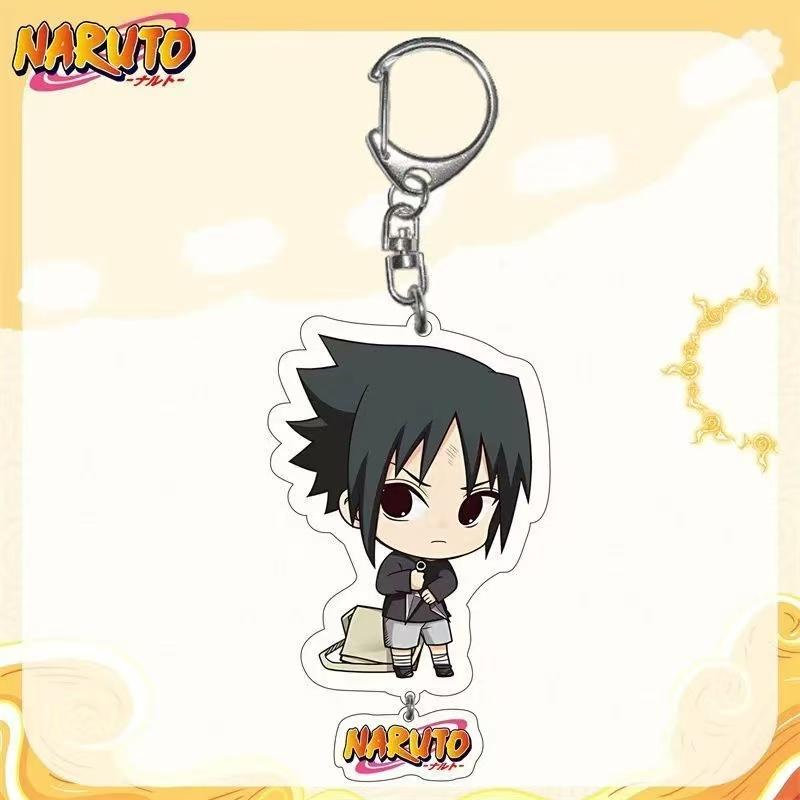 Anime Naruto Acryl Schlüsselanhänger Mithelfer Uzumaki Naruto Cartoon Schlüsselanhänger