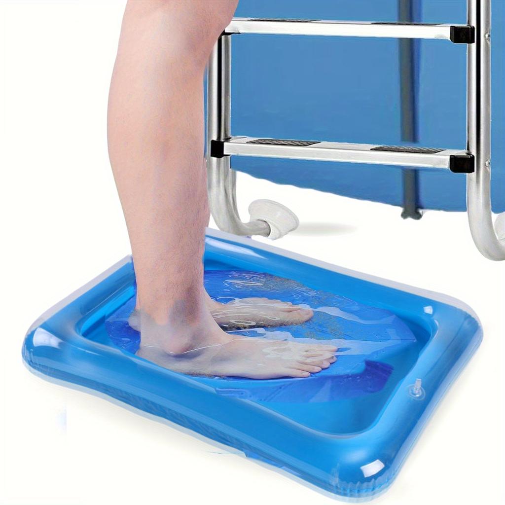 Foldable Portable Cleaning Tub, Lightweight Collapsible Basin, Multi-Use Foot Soaking Tub for Pool Care, Indoor & Outdoor Use