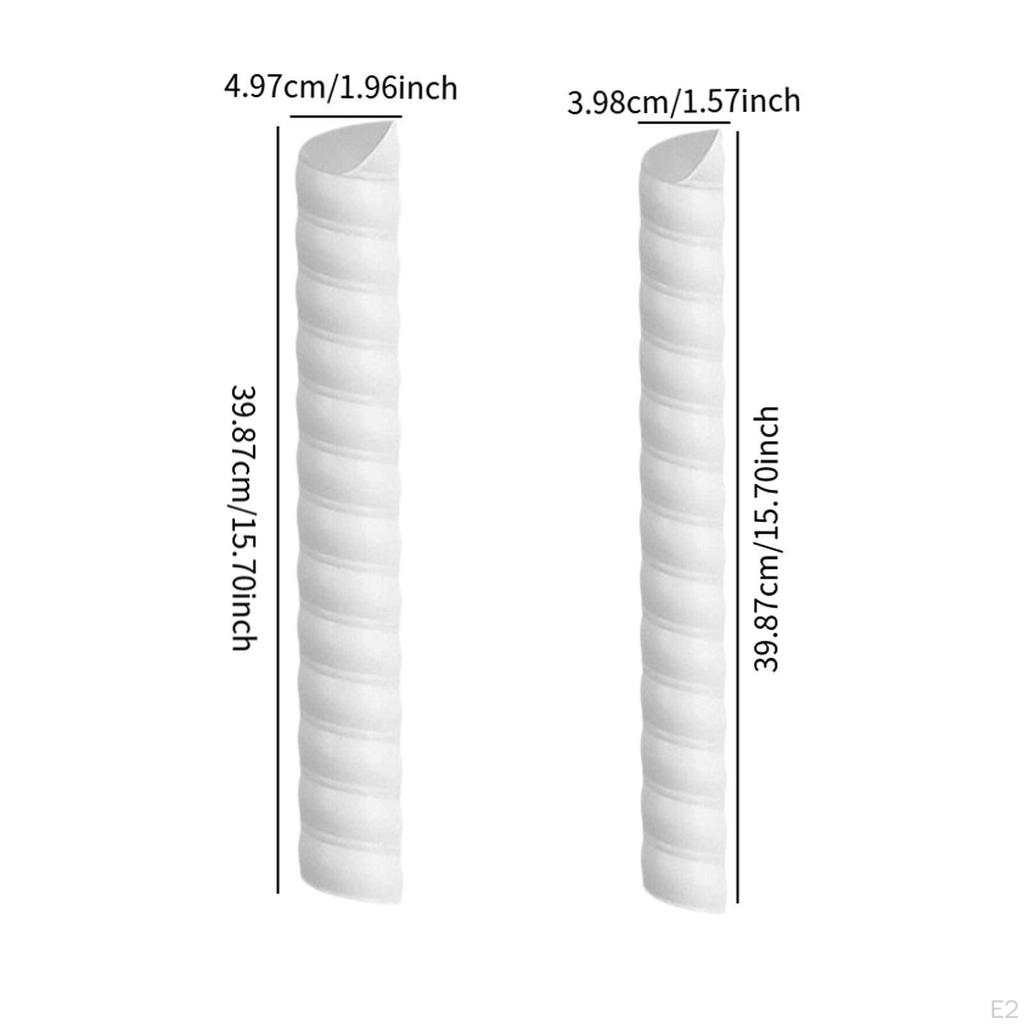 6x Baumstammschutz Verhindert Beschädigungen Garten Veranda Hof Landschaftsbau Rasen Terrasse Setzlinge Spirale