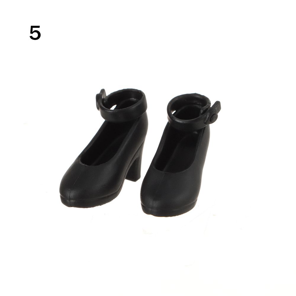 1 Paar Plastikpuppe Bunte Lange Kniehohe Stiefel Weibliche Puppenstiefel Socken Puppenschuhe Passen Fußlänge 2,2 cm Puppenzubehör
