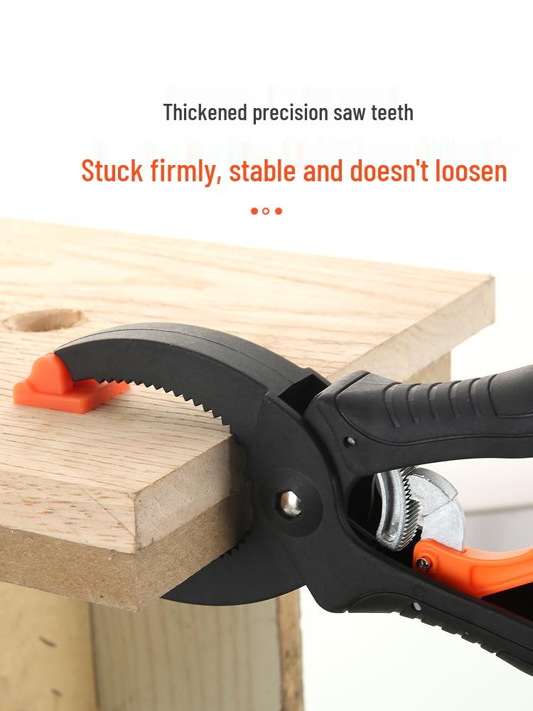 Adjustable Ratchet Woodworking G Clamp: Universal Clip Tool for Wood Board Fixing and Quick Pressure Tightening