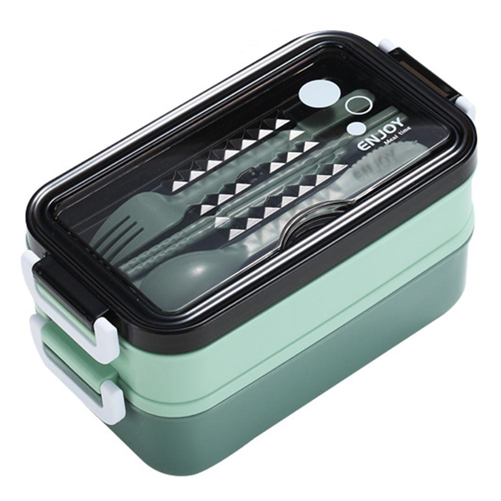 Metal Lunch Box Bento Lunch Box Containers Food-Safe Bento Lunch Boxes Leakproof Lunch Containers For School Kids Office Worker