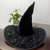 Halloween Witch Hat Wizard Hats for Women Girls Gifts Halloween Cosplay Costume Masquerade Carnival Party Decorations