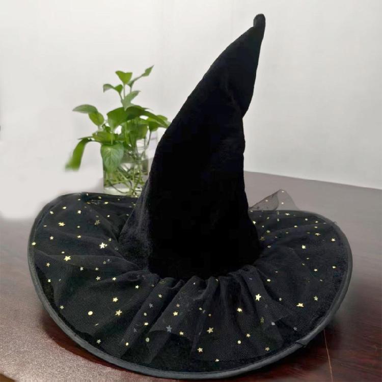 Halloween Witch Hat Wizard Hats for Women Girls Gifts Halloween Cosplay Costume Masquerade Carnival Party Decorations