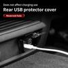 Car Sticker 2025 Hot Car Interior USB Type-C Charging Interface Dust Cover For BMW M Performance F40 F44 G20 G30 G32 F48 F39 G01