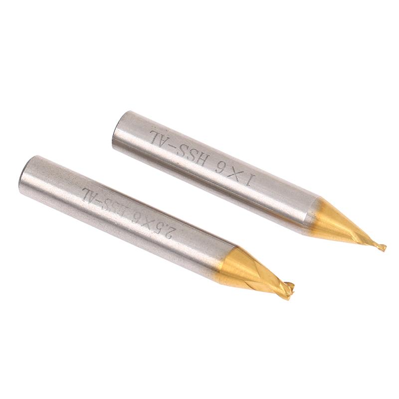 1Pc 6mm Shank Ti-Coated HSS Vertical Key Machine Cutters Door Car Key Cutter Machine Part Key Maker Locksmith Tools