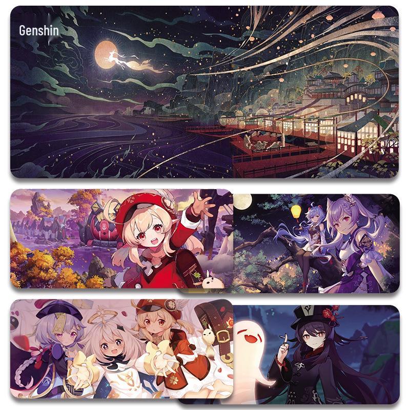 Extra velká podložka pod myš Genshin Impact Venti - Zesílená anime podložka pod klávesnici