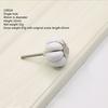 Color Ceramic Through Hole Pumpkin Handle Knobs Light Luxury Modern Minimalist Drawer Cabinet Wardrobe Cartoon Art Handle Knobs