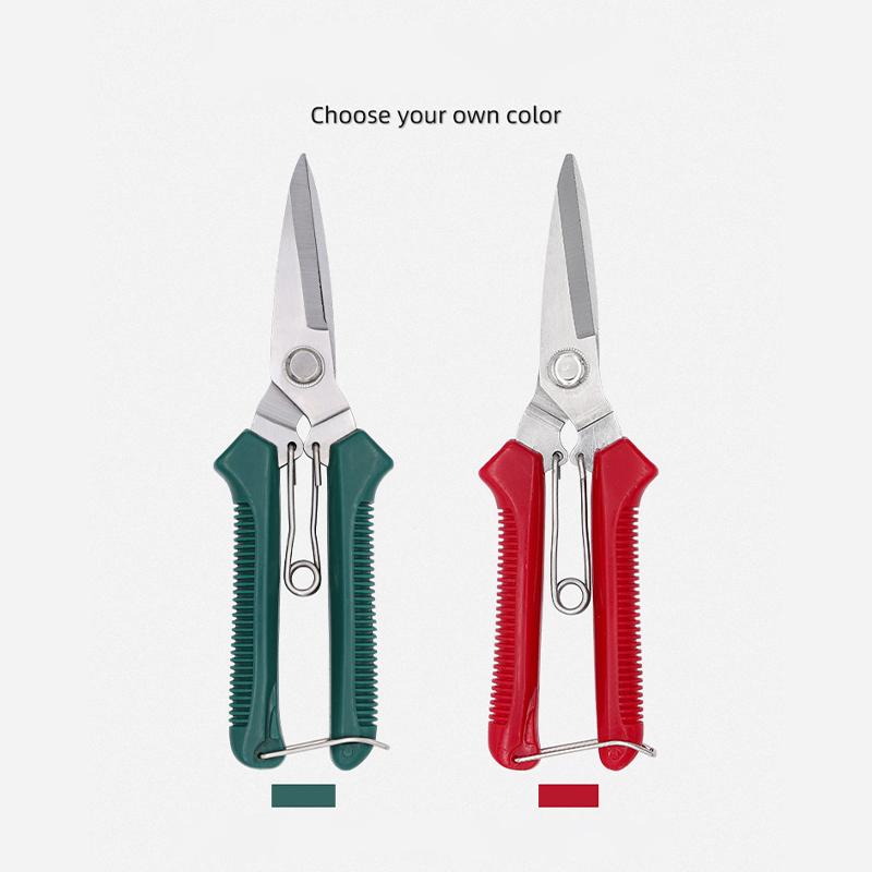 Bonsai Scissors Stainless Steel Non Slip Handle Sharp Durable Blade Plant Branch Scissors Gardening Trimming Bonsai Tools