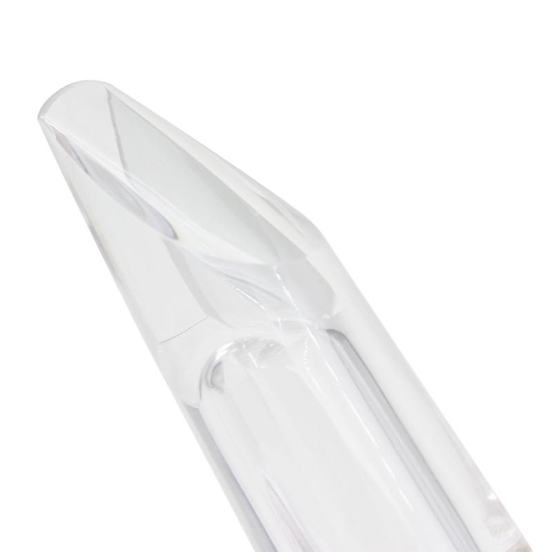1 Stück Transparentes Klarinettenmundstück Klare Bolzenschneider ABS Klarinette Transparentes Flötenkopfstück zur Verbesserung Ihrer Leistung