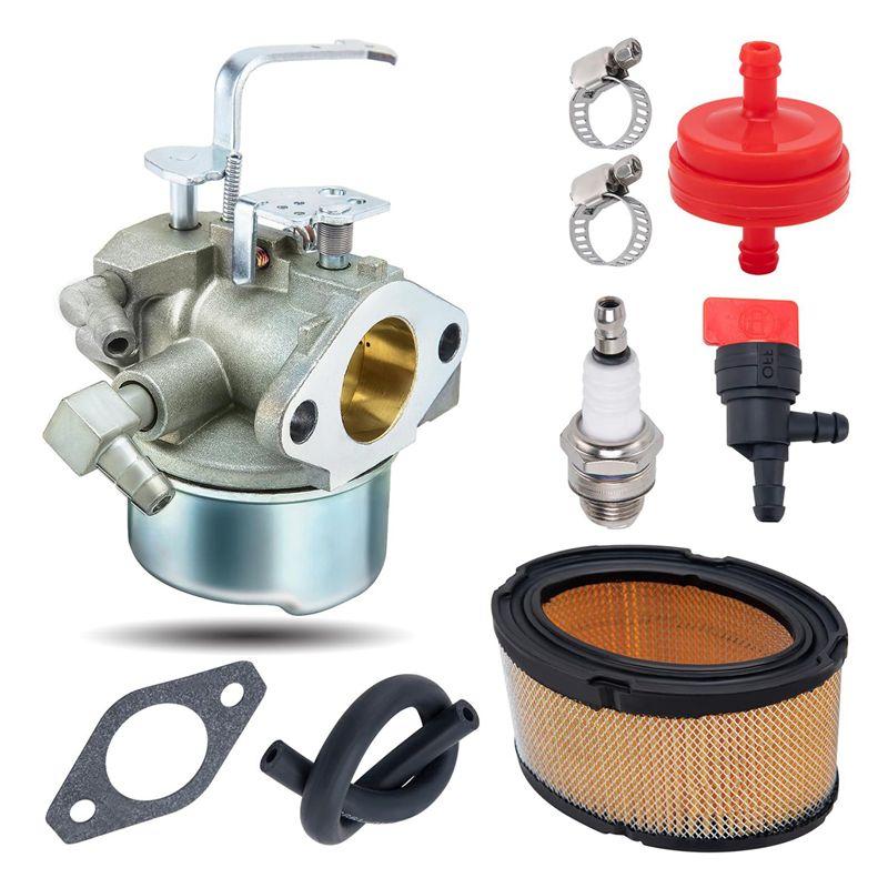 640152 Carburetor For Tecumseh 640152A 640023 640051 640140 640260B HM80 HM90 HM100 8-10 HP Engine Snow Blower Mower Durable Photo Color