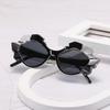 Sunglasses, Polygonal Water Chestnut Multicolor Retro Sunglasses Women, Cat Eye Sunglasses