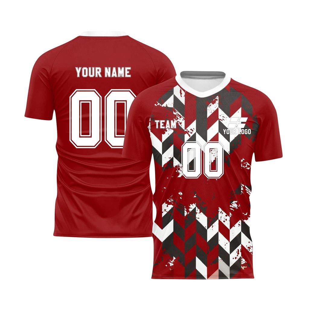Personalised Tops Shirts Mens Girls With Name Number Custom Football Jerseys For Boys Training Suit