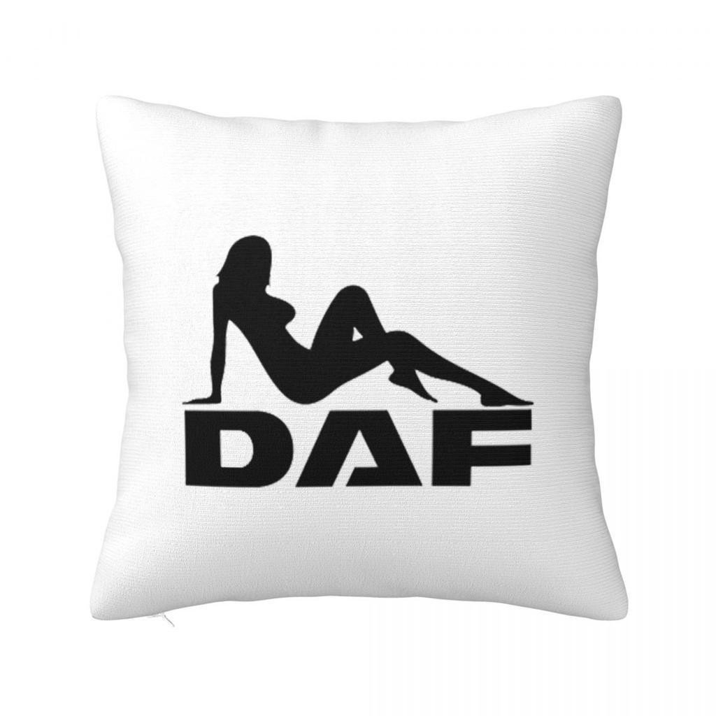 Daf Truck Logo Čtvercový povlak na polštář Potah na polštář Povlak na polštář Dekorační polštář pro Domov Ložnici Auto