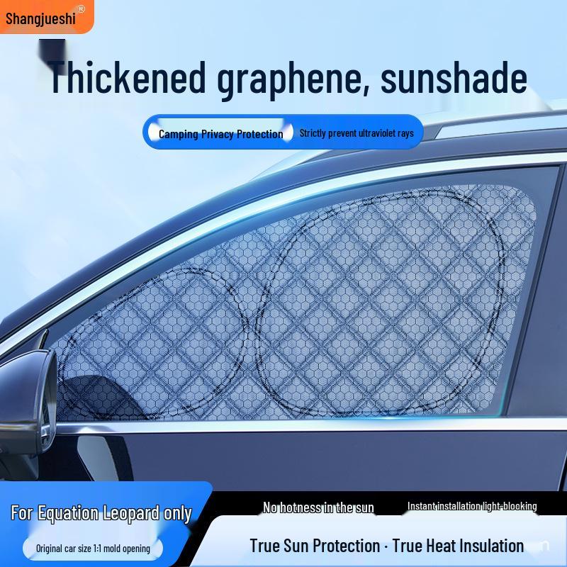 Graphene Cooling Sunshade: UV Protection for BYD Leopard 3, 5, 7 & 8 Cars