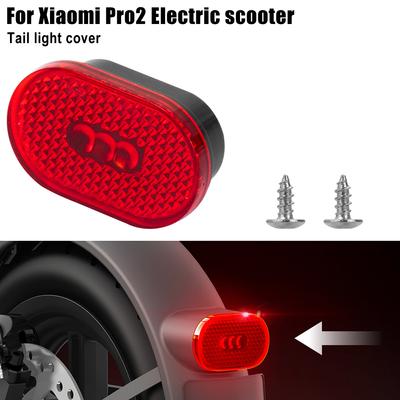 Luces traseras LED para guardabarros trasero, pantalla de lámpara de freno trasera para patinete eléctrico Xiaomi Pro 2 Mi3, accesorios para patineta