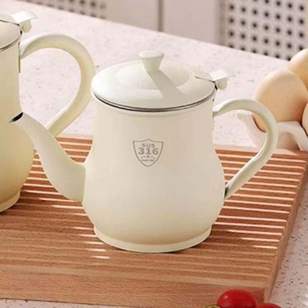 Thickened Oil Dispenser Bottle Leak-Proof Oil Filter Pot Stainless Steel Oil Pot  Kitchen Supplies
