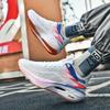 Maraton Kolfiberplatta Luftkudde Herr Sport Löparskor Andningsbara Lätta Dam Bekväma Atletiska Halkfria Sneakers