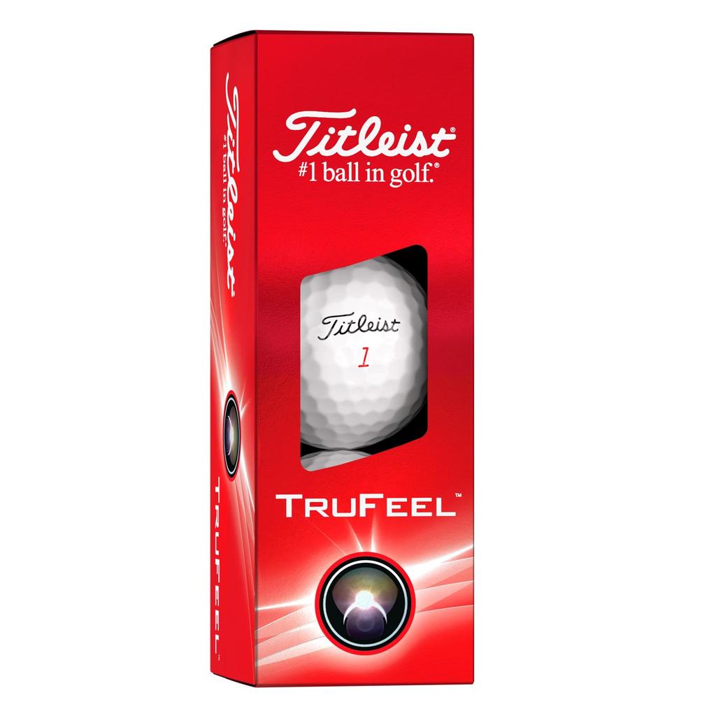 TITLEIST 24 TRUFEEL DZ Unisex White Golf Balls