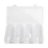 Clear Panda Coin Holder Commemorative Gifts Medal Organizer Plastic Protect Reusable Round Capsule Storage Box