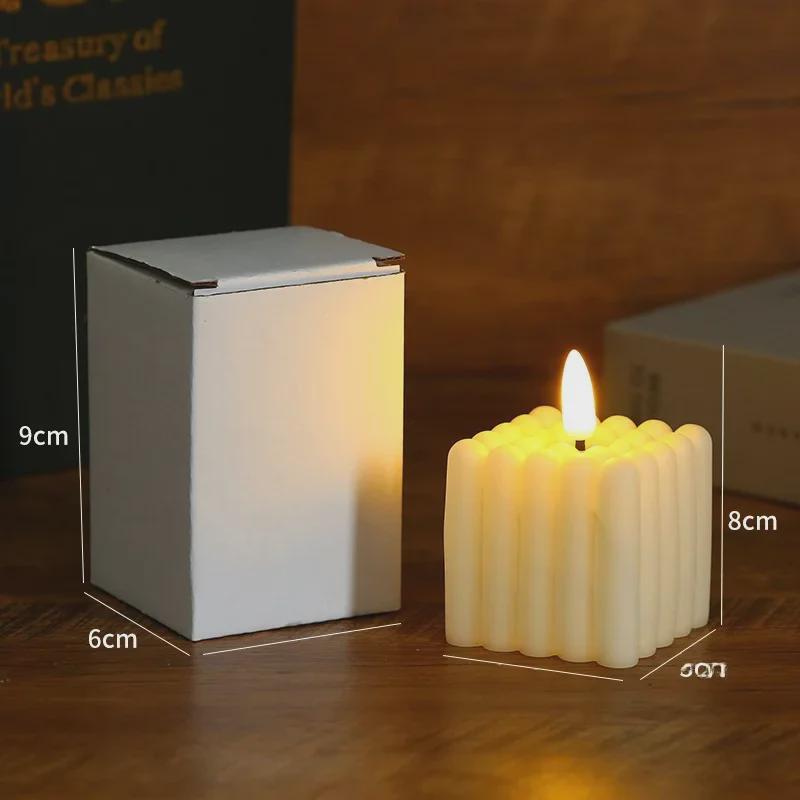 

Светодиодная лампа-свеча Magic Cube — креативный декоративный подарок и реквизит для фотосъемки