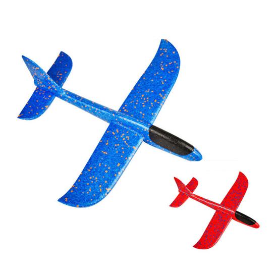Large Foam Glider with Loop Roll Capability Hand Throw Airplane Toy for Kids Outdoor Flying Toy for Boys Girls Crash-Resistant Outdoor Toy for