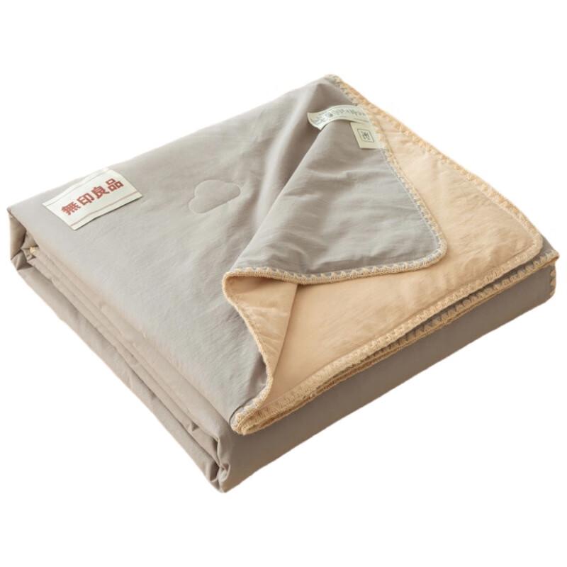 

Muji Washed Cotton Soybean Fiber Quilt