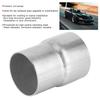 Exhaust Pipe Adapter 2.5in ID to 3in OD Weld on Flexible Parts Corrosion Resistant Universal