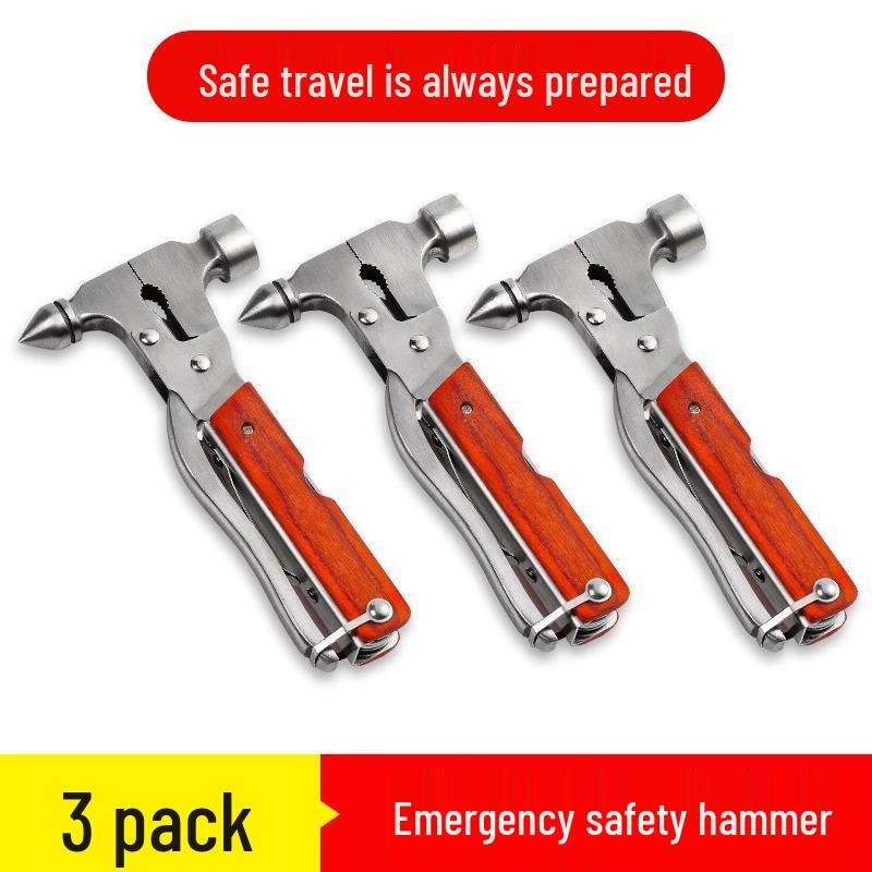 Car And Safety Hammer Multifunctional Glass Breaker For Emergency Escapes