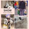 2025 Portable Large Capacity Women's Fashion Shopping Tote Bag for Supermarkets & Vegetables