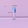 1Pcs Cute Big Brush Wand Transparent 4ml Lip Gloss Tube Plastic Round Empty Container for DIY Lip Gloss