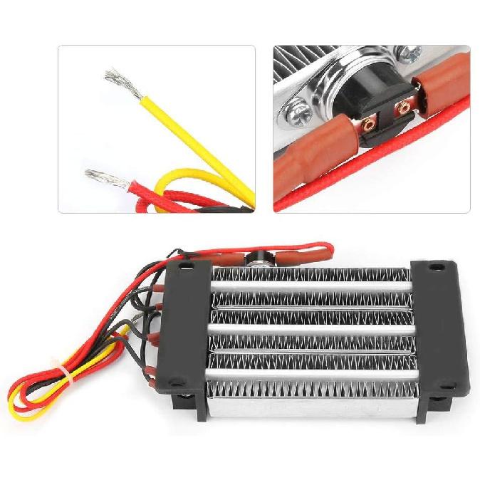 110V 750W Ceramic Air Heater Constant Temperature Heating Small Space Car Fan Heating for General Appliance