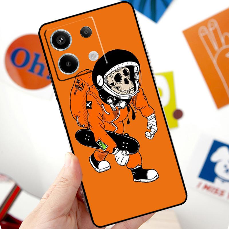 Cartoon Monkey Funda For Xiaomi Redmi Note 13 Pro 10 11 12 14 Pro 11S 12S Case For Redmi 15 12C 13C 14C 10C