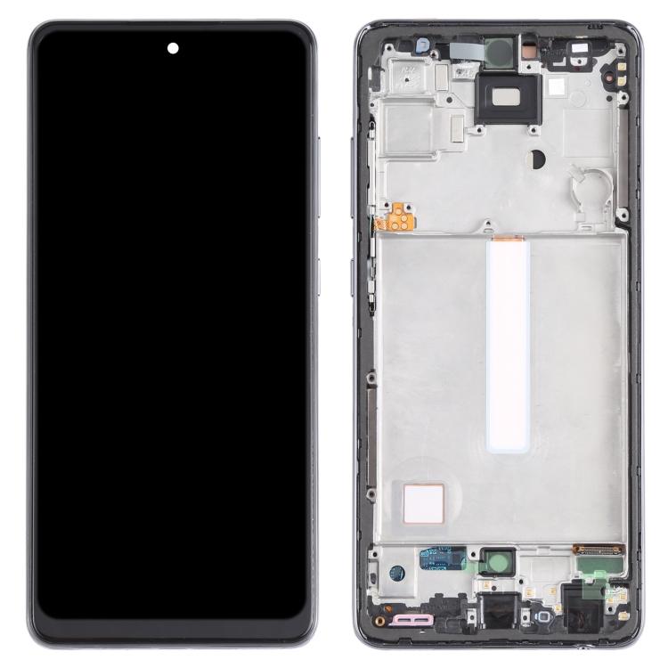 Incell Material LCD Screen and Digitizer Full Assembly with Frame for Samsung Galaxy A52 4G SM-A525