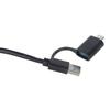 59in Charging Cable USB A 3.0 Male to Type-C Cable Data Cord USB A to C OTG Adapter Cable Type-C Converter Cable