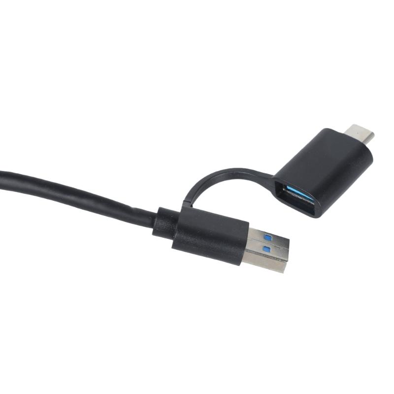 59in Charging Cable USB A 3.0 Male to Type-C Cable Data Cord USB A to C OTG Adapter Cable Type-C Converter Cable